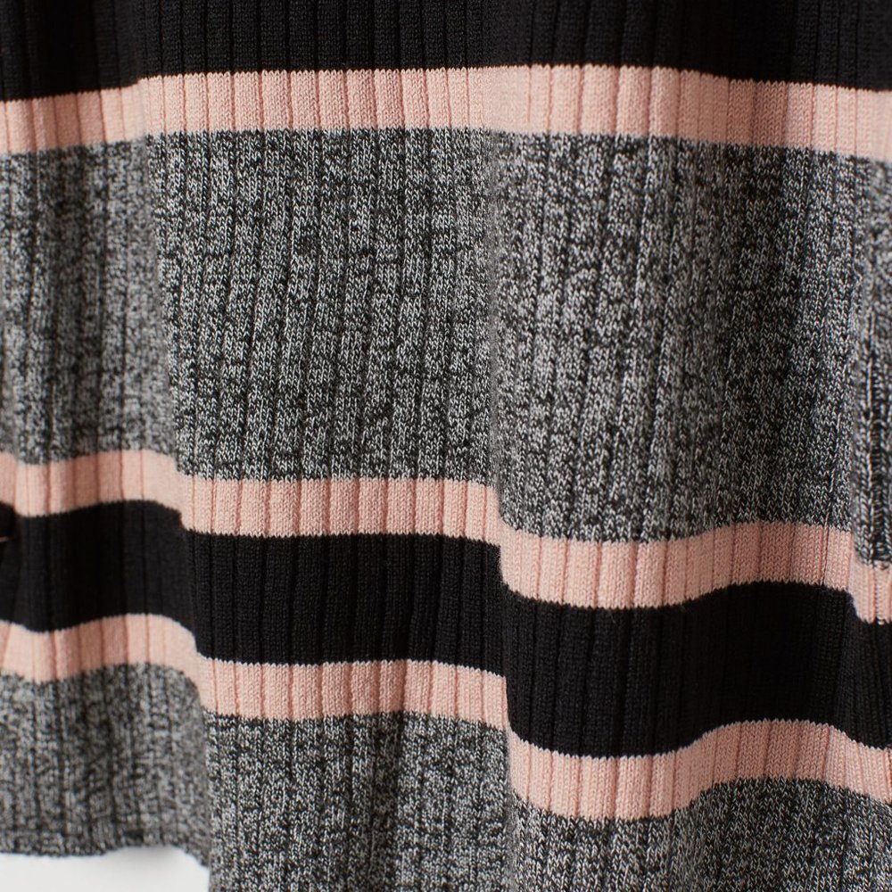 Striped Knit Long Sleeve Top - Picture 3 of 3